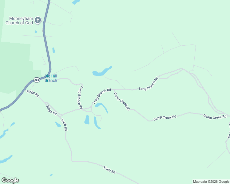 map of restaurants, bars, coffee shops, grocery stores, and more near Long Branch Drive in Spencer