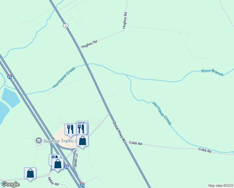 map of restaurants, bars, coffee shops, grocery stores, and more near 8808 Manchester Pike in Murfreesboro