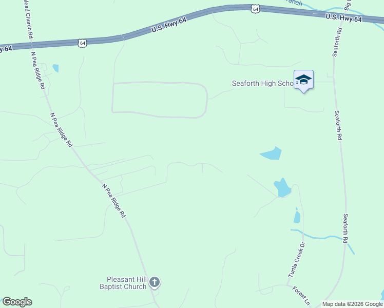 map of restaurants, bars, coffee shops, grocery stores, and more near 463 Double North Road in Pittsboro