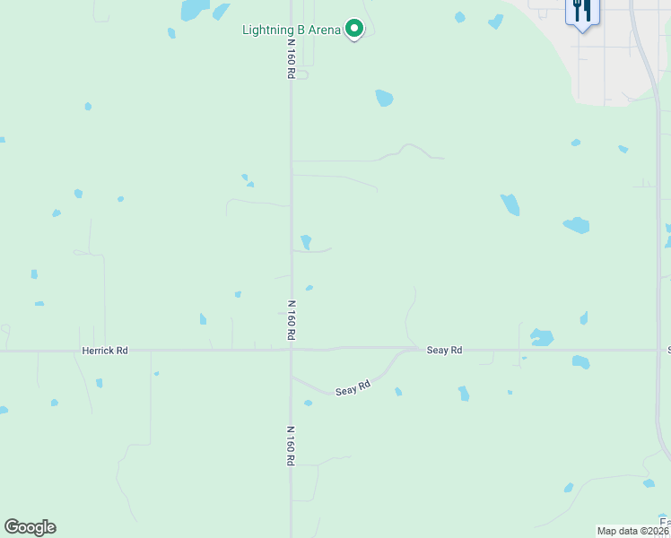 map of restaurants, bars, coffee shops, grocery stores, and more near 8730 Western Drive in Beggs