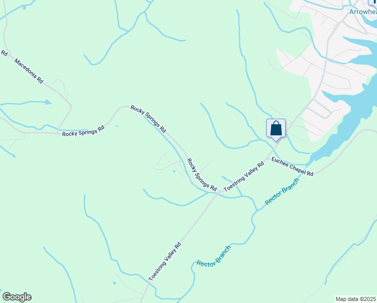map of restaurants, bars, coffee shops, grocery stores, and more near 3060 Rocky Springs Road in Spring City