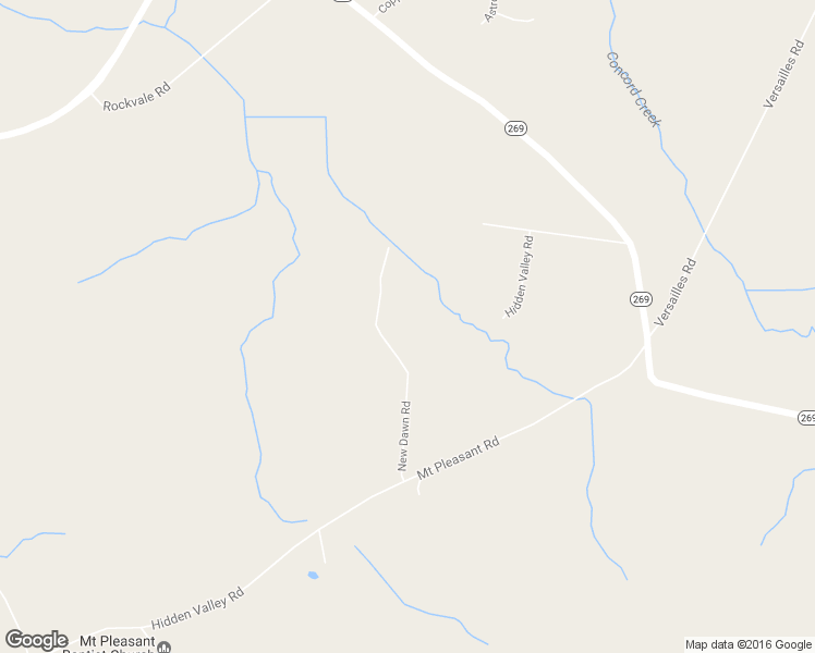 map of restaurants, bars, coffee shops, grocery stores, and more near 104 New Dawn Road in Rockvale