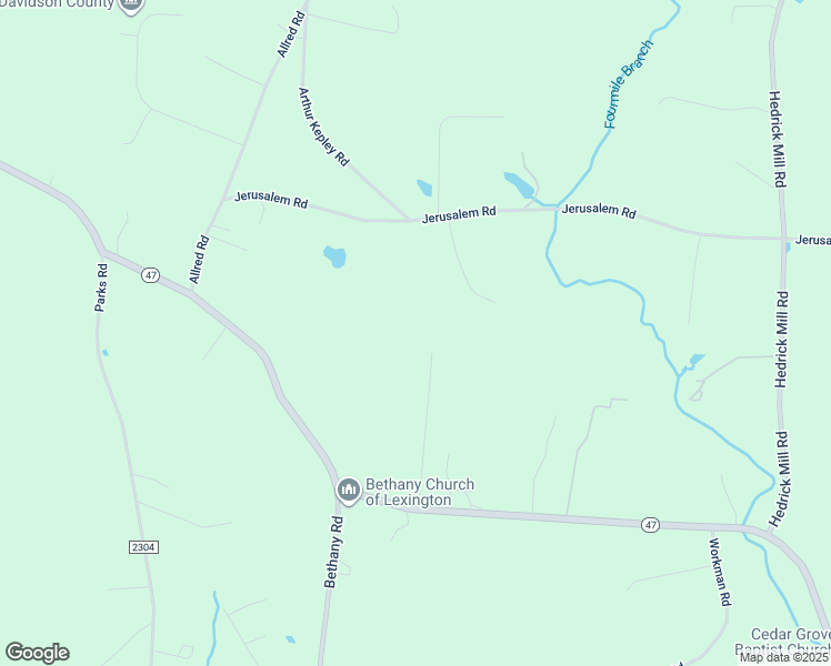 map of restaurants, bars, coffee shops, grocery stores, and more near Peter Hedrick Drive in Davidson County