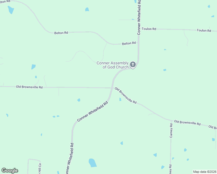 map of restaurants, bars, coffee shops, grocery stores, and more near 4380 Old Brownsville Road in Ripley