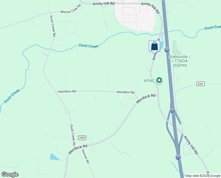 map of restaurants, bars, coffee shops, grocery stores, and more near 112 Suzuki Drive in Troutman