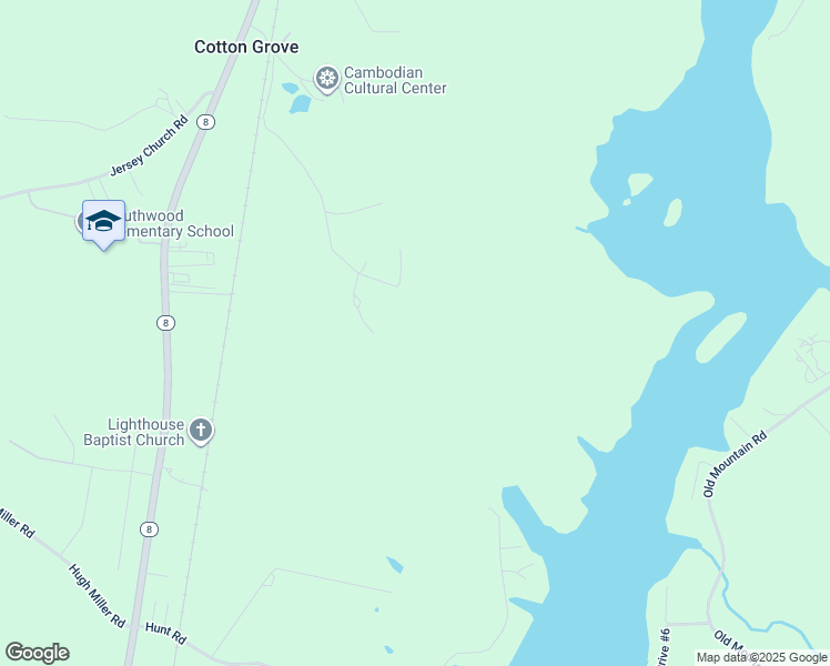 map of restaurants, bars, coffee shops, grocery stores, and more near Pine Lodge Road in Lexington