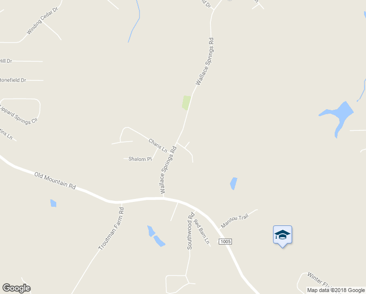 map of restaurants, bars, coffee shops, grocery stores, and more near 108 Autumn Mist Road in Statesville