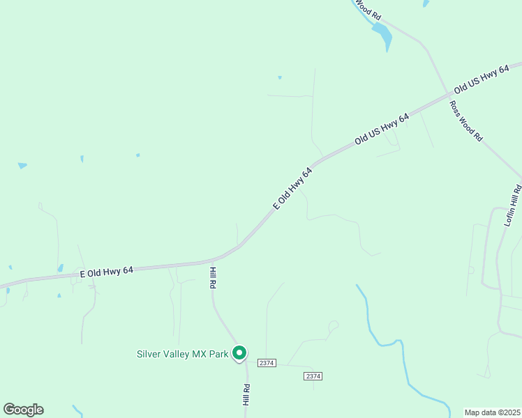map of restaurants, bars, coffee shops, grocery stores, and more near East Old Highway 64 in Lexington