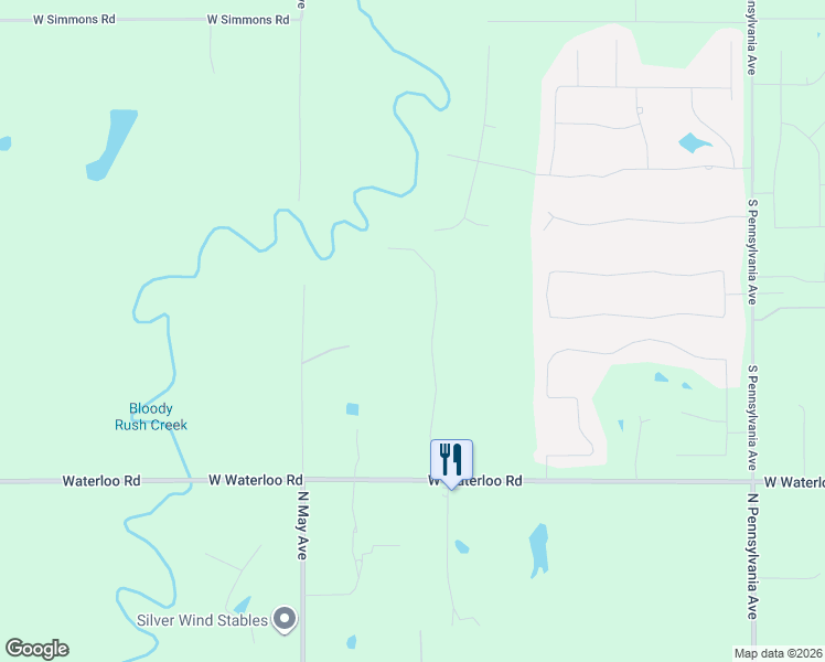 map of restaurants, bars, coffee shops, grocery stores, and more near in Edmond