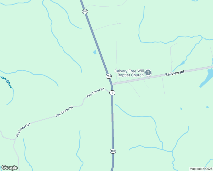 map of restaurants, bars, coffee shops, grocery stores, and more near 4523 Tennessee 101 in Pikeville