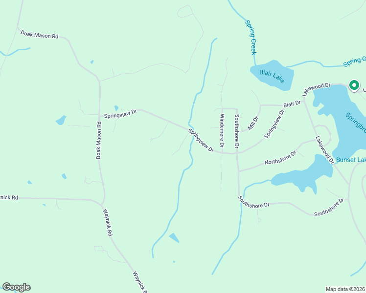 map of restaurants, bars, coffee shops, grocery stores, and more near 212 Springview Drive in Jackson