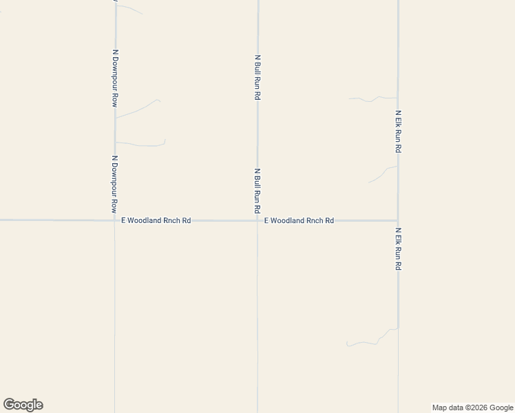 map of restaurants, bars, coffee shops, grocery stores, and more near North Bull Run Road in Valle