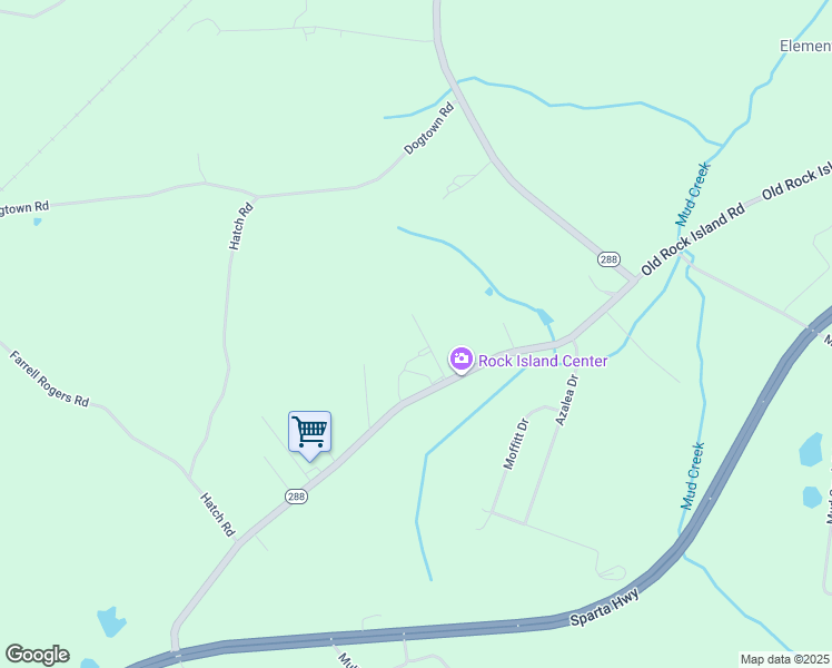 map of restaurants, bars, coffee shops, grocery stores, and more near 899 Old Rock Island Road in Rock Island