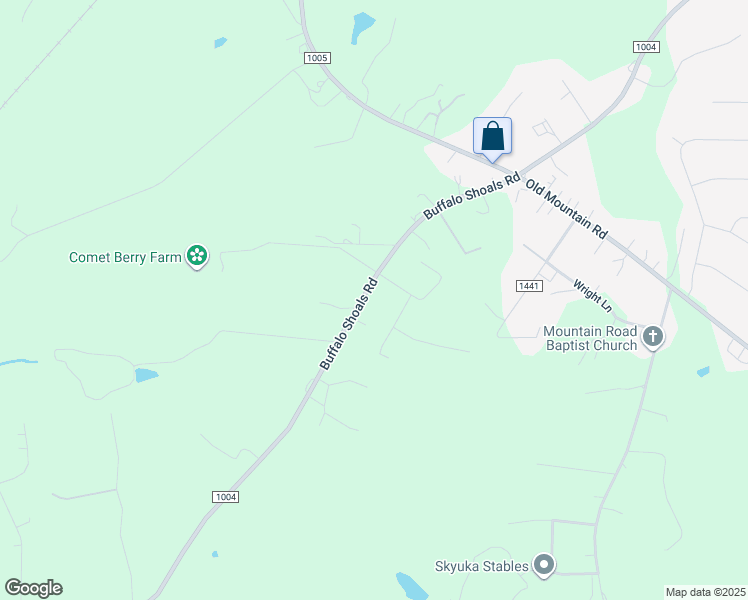 map of restaurants, bars, coffee shops, grocery stores, and more near 1737 Buffalo Shoals Road in Statesville