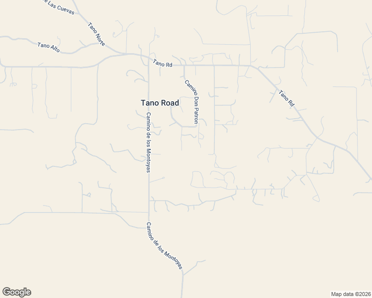 map of restaurants, bars, coffee shops, grocery stores, and more near 6 Vuelta de la Tusa in Santa Fe