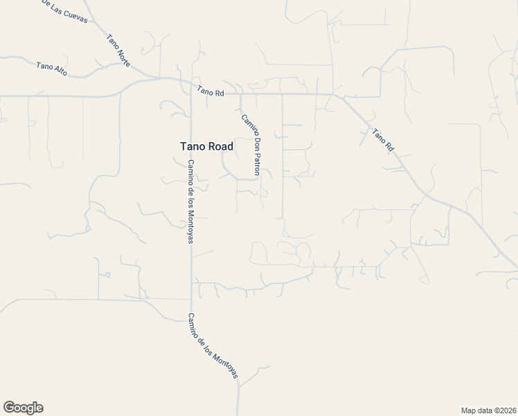 map of restaurants, bars, coffee shops, grocery stores, and more near 6 Vuelta de la Tusa in Santa Fe