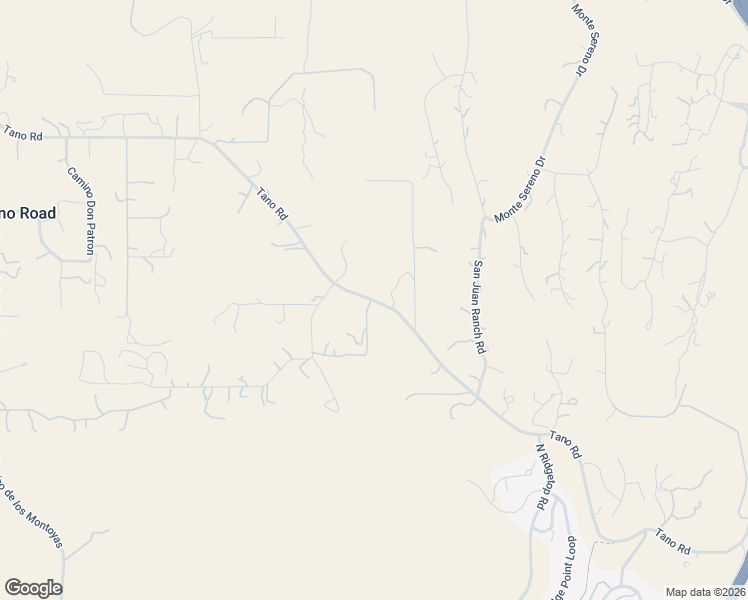 map of restaurants, bars, coffee shops, grocery stores, and more near 125 Tano Road in Santa Fe