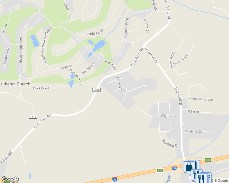 map of restaurants, bars, coffee shops, grocery stores, and more near 2600 Williamsburg Drive in Claremont