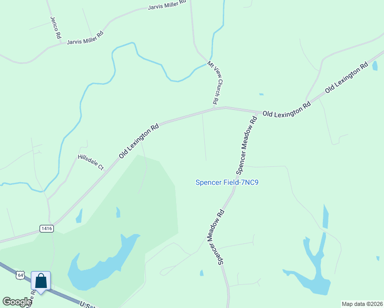 map of restaurants, bars, coffee shops, grocery stores, and more near 605 Dynasty Drive in Asheboro