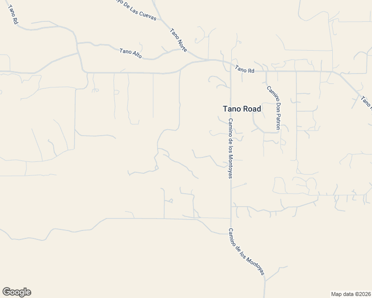 map of restaurants, bars, coffee shops, grocery stores, and more near 25 Montecito in Santa Fe