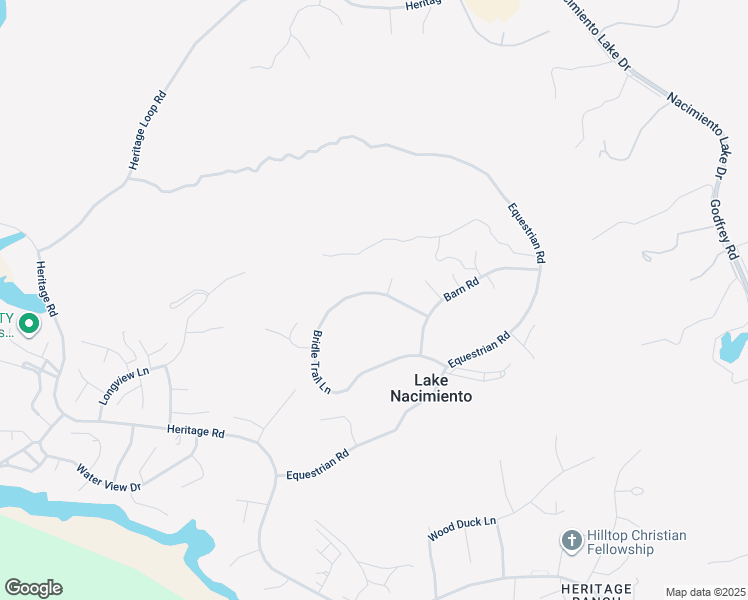 map of restaurants, bars, coffee shops, grocery stores, and more near 2570 Bridle Trail Lane in Paso Robles