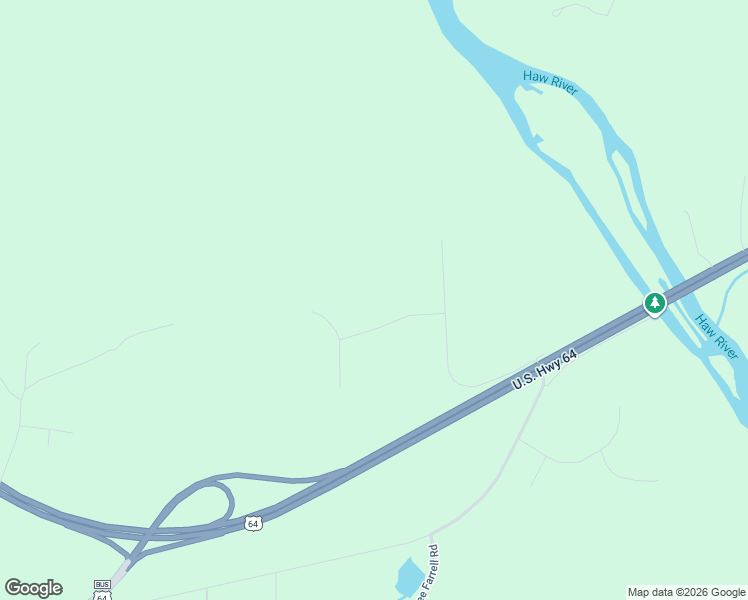 map of restaurants, bars, coffee shops, grocery stores, and more near 148 Evington Drive in Pittsboro