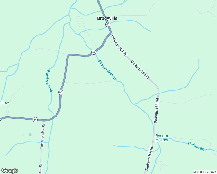 map of restaurants, bars, coffee shops, grocery stores, and more near 301 Cason Hollow Lane in Bradyville