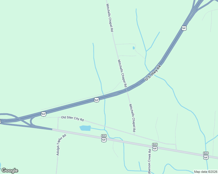 map of restaurants, bars, coffee shops, grocery stores, and more near 172 Alston Horton Srv Road in Pittsboro