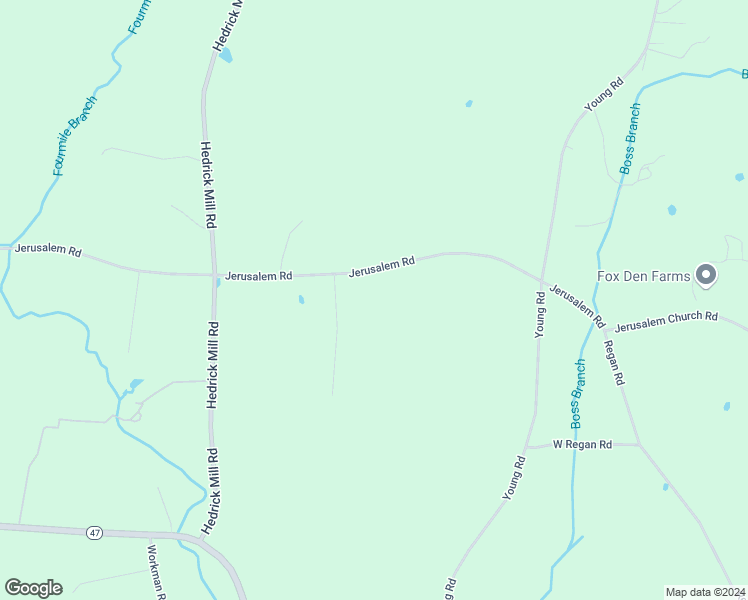 map of restaurants, bars, coffee shops, grocery stores, and more near 1719 Jerusalem Road in Lexington