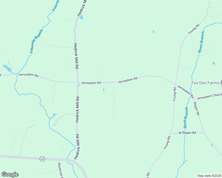 map of restaurants, bars, coffee shops, grocery stores, and more near 1566 Jerusalem Road in Lexington