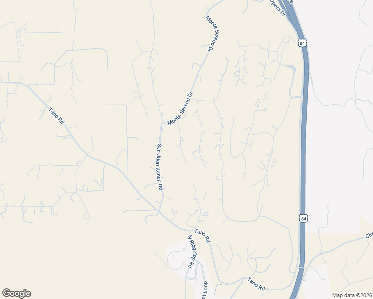 map of restaurants, bars, coffee shops, grocery stores, and more near 2955 Broken Sherd Trail in Santa Fe