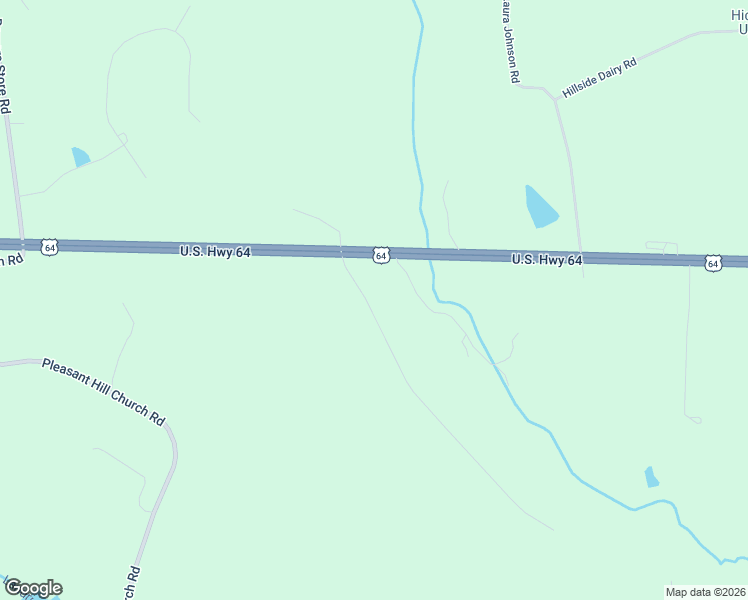 map of restaurants, bars, coffee shops, grocery stores, and more near 107 Dave McCracken Road in Siler City