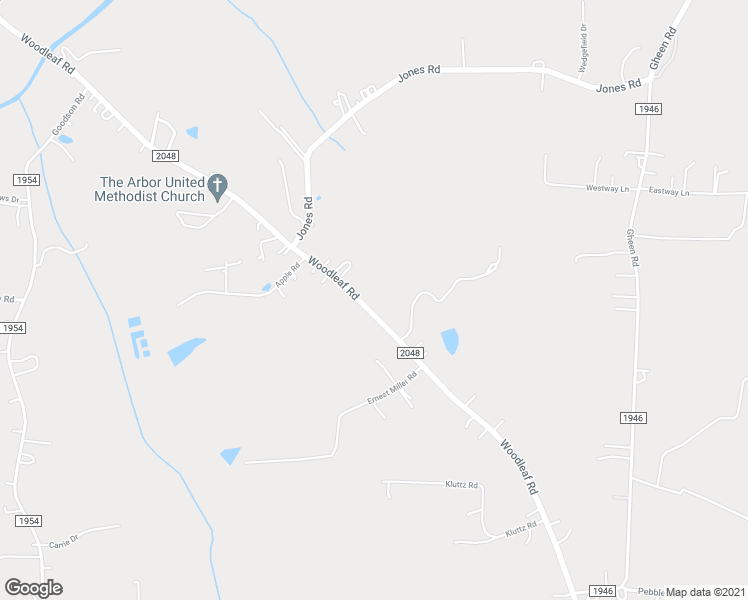 map of restaurants, bars, coffee shops, grocery stores, and more near 4990 Woodleaf Road in Salisbury