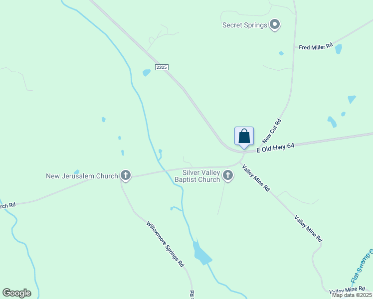 map of restaurants, bars, coffee shops, grocery stores, and more near 4425 Jerusalem Road in Lexington