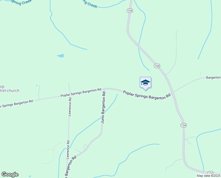 map of restaurants, bars, coffee shops, grocery stores, and more near 6141 Poplar Springs Bargerton Road in Lexington