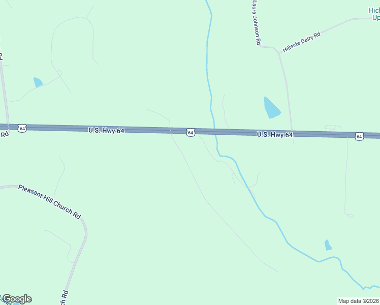 map of restaurants, bars, coffee shops, grocery stores, and more near 107 Dave McCracken Road in Siler City