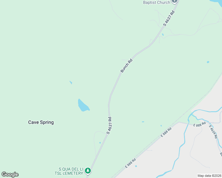 map of restaurants, bars, coffee shops, grocery stores, and more near Bunch Road in Bunch