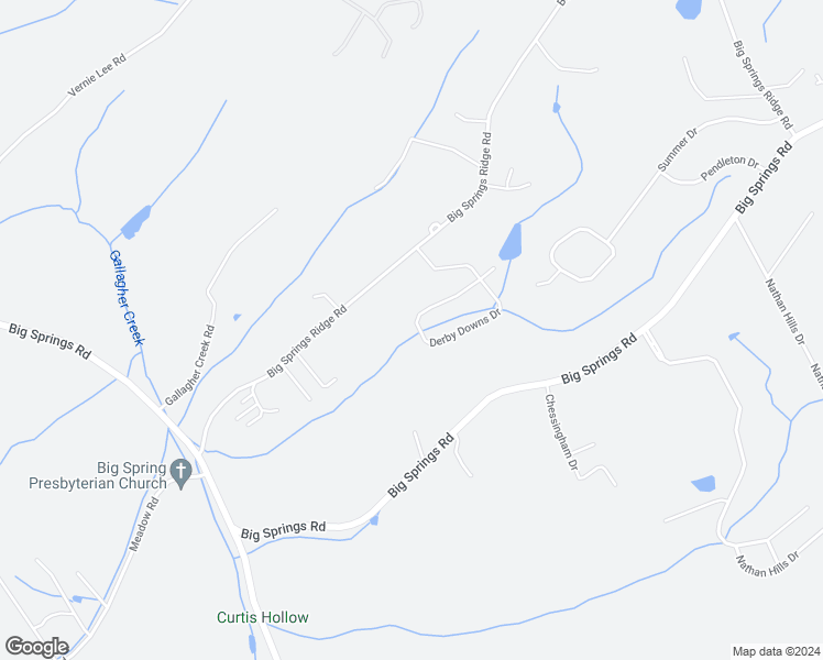 map of restaurants, bars, coffee shops, grocery stores, and more near 1767 Derby Downs Drive in Friendsville