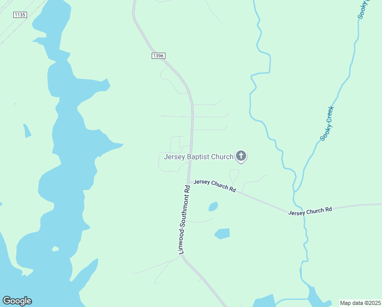 map of restaurants, bars, coffee shops, grocery stores, and more near Linwood-Southmont Road in Linwood