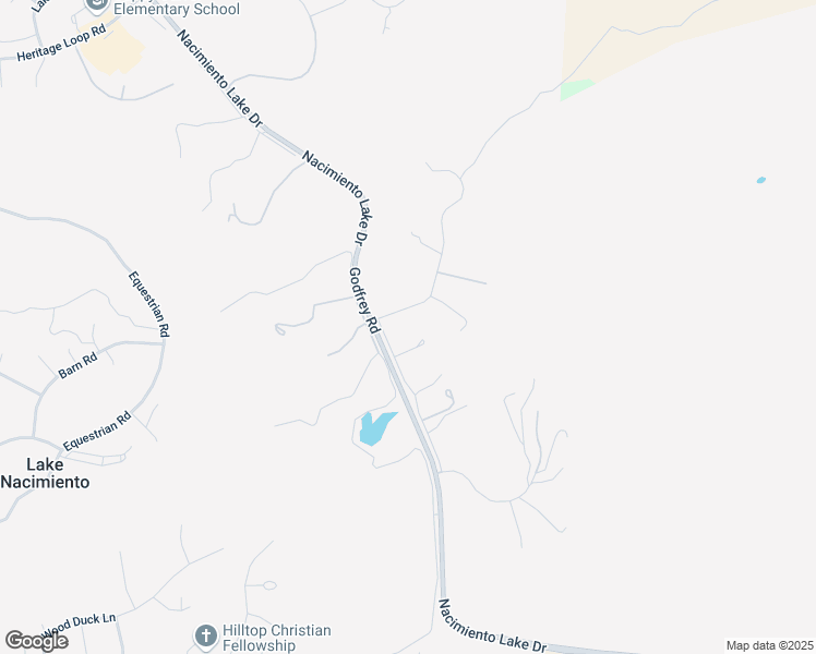 map of restaurants, bars, coffee shops, grocery stores, and more near 9670 Reservoir Road in Paso Robles