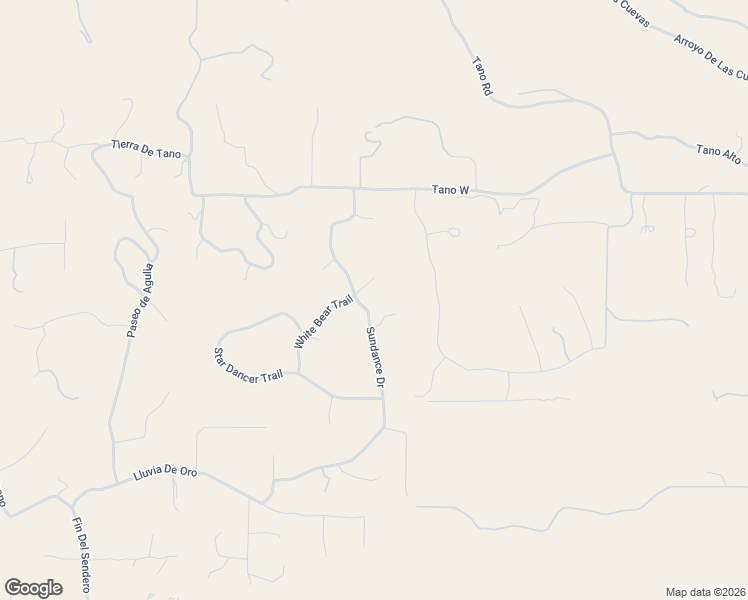 map of restaurants, bars, coffee shops, grocery stores, and more near 2 Crossroads Ct in Santa Fe