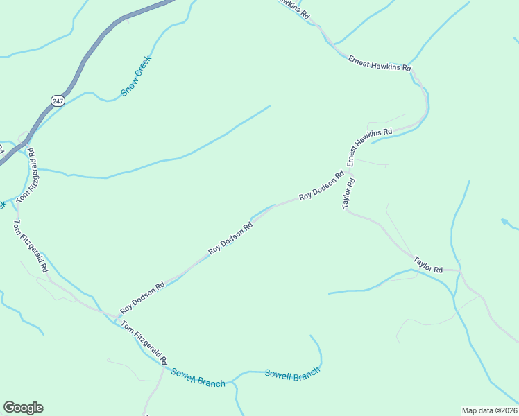 map of restaurants, bars, coffee shops, grocery stores, and more near 2635 Roy Dodson Road in Columbia