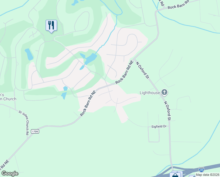 map of restaurants, bars, coffee shops, grocery stores, and more near 2716 Charleston Court in Claremont