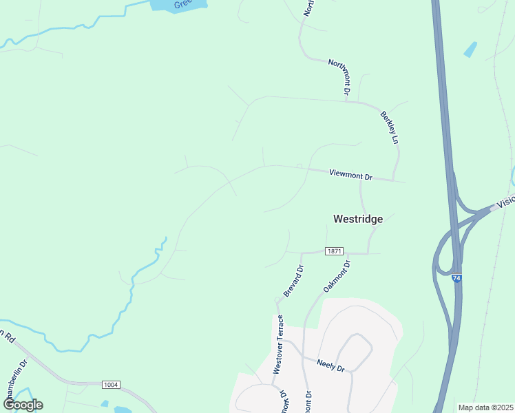 map of restaurants, bars, coffee shops, grocery stores, and more near 1785 Monarch Lane in Asheboro