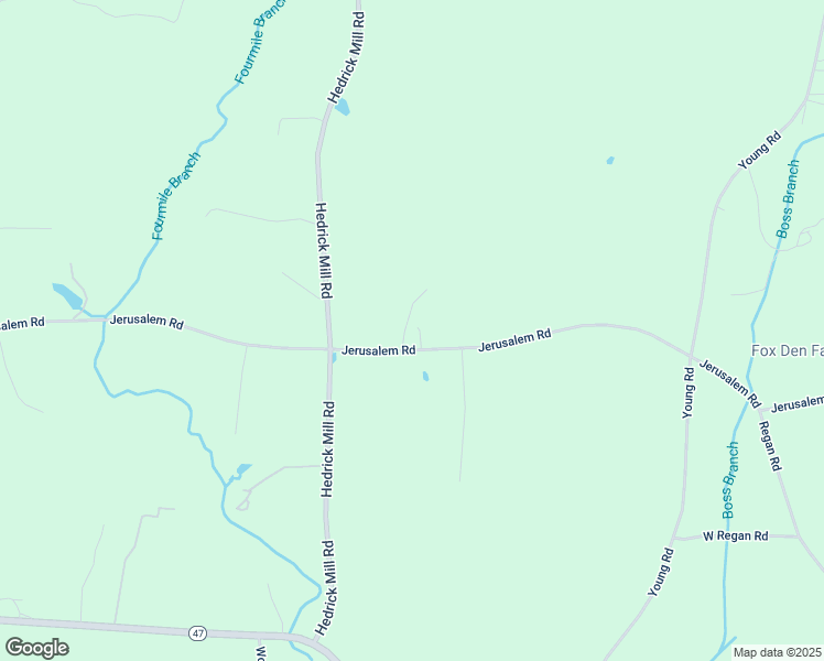 map of restaurants, bars, coffee shops, grocery stores, and more near 1503 Jerusalem Road in Lexington