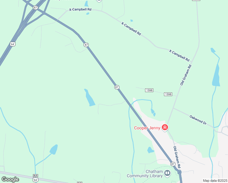 map of restaurants, bars, coffee shops, grocery stores, and more near 1057 North Carolina 87 in Pittsboro
