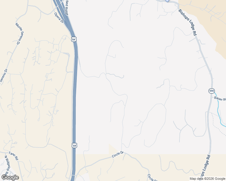 map of restaurants, bars, coffee shops, grocery stores, and more near 61 Tesuque Ridge in Santa Fe
