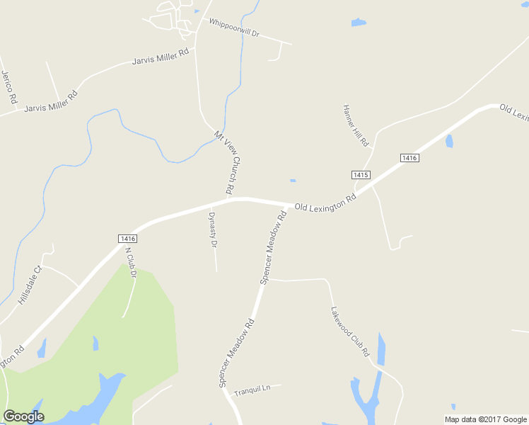 map of restaurants, bars, coffee shops, grocery stores, and more near 4349 Old Lexington Road in Asheboro
