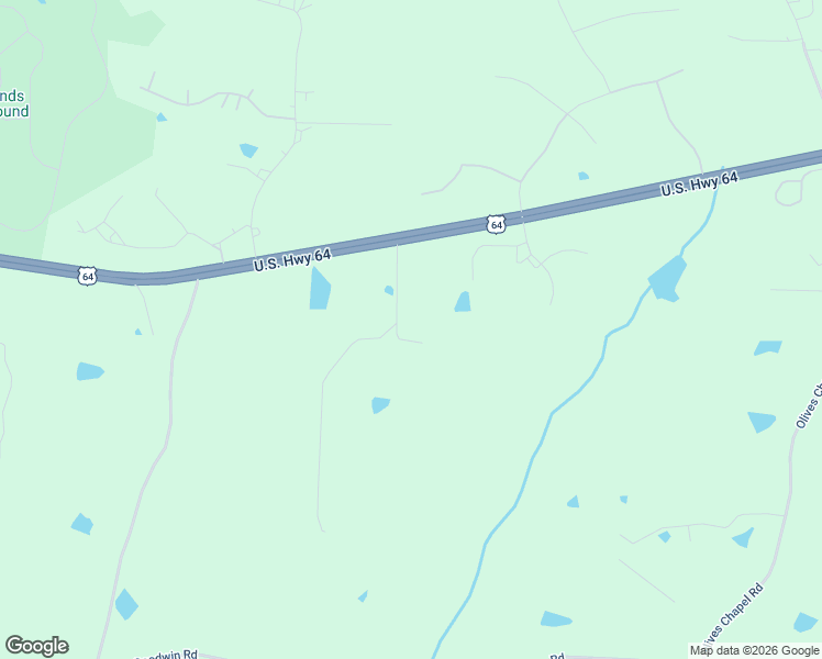 map of restaurants, bars, coffee shops, grocery stores, and more near 11816 U.S. 64 in Apex