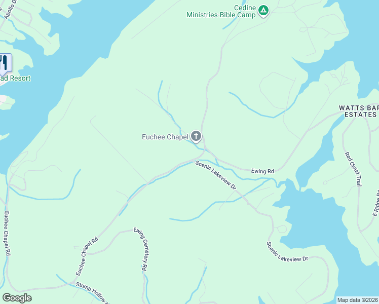 map of restaurants, bars, coffee shops, grocery stores, and more near 2285 Euchee Chapel Road in Spring City